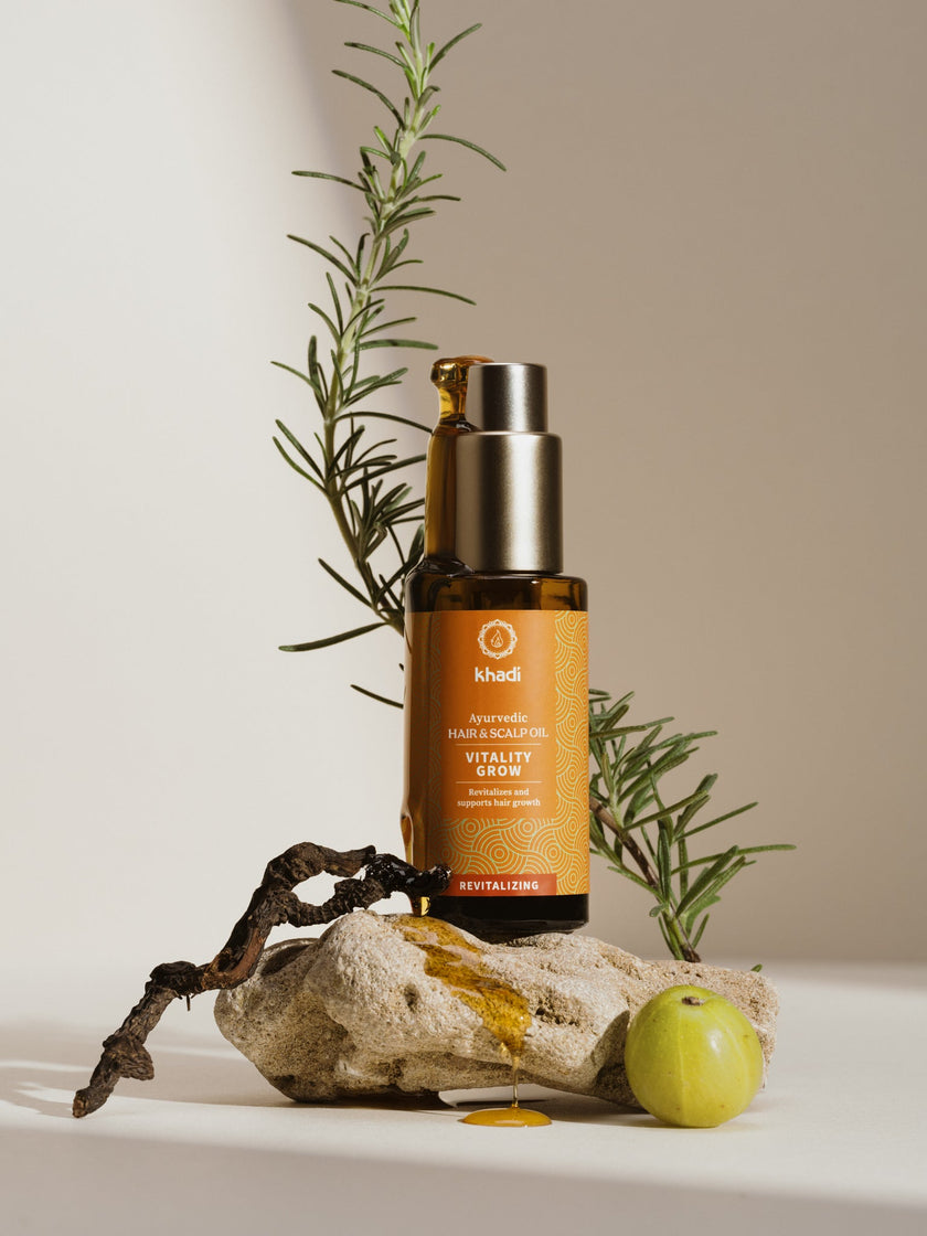 Imagen del aceite capilar khadi Vitality Grow