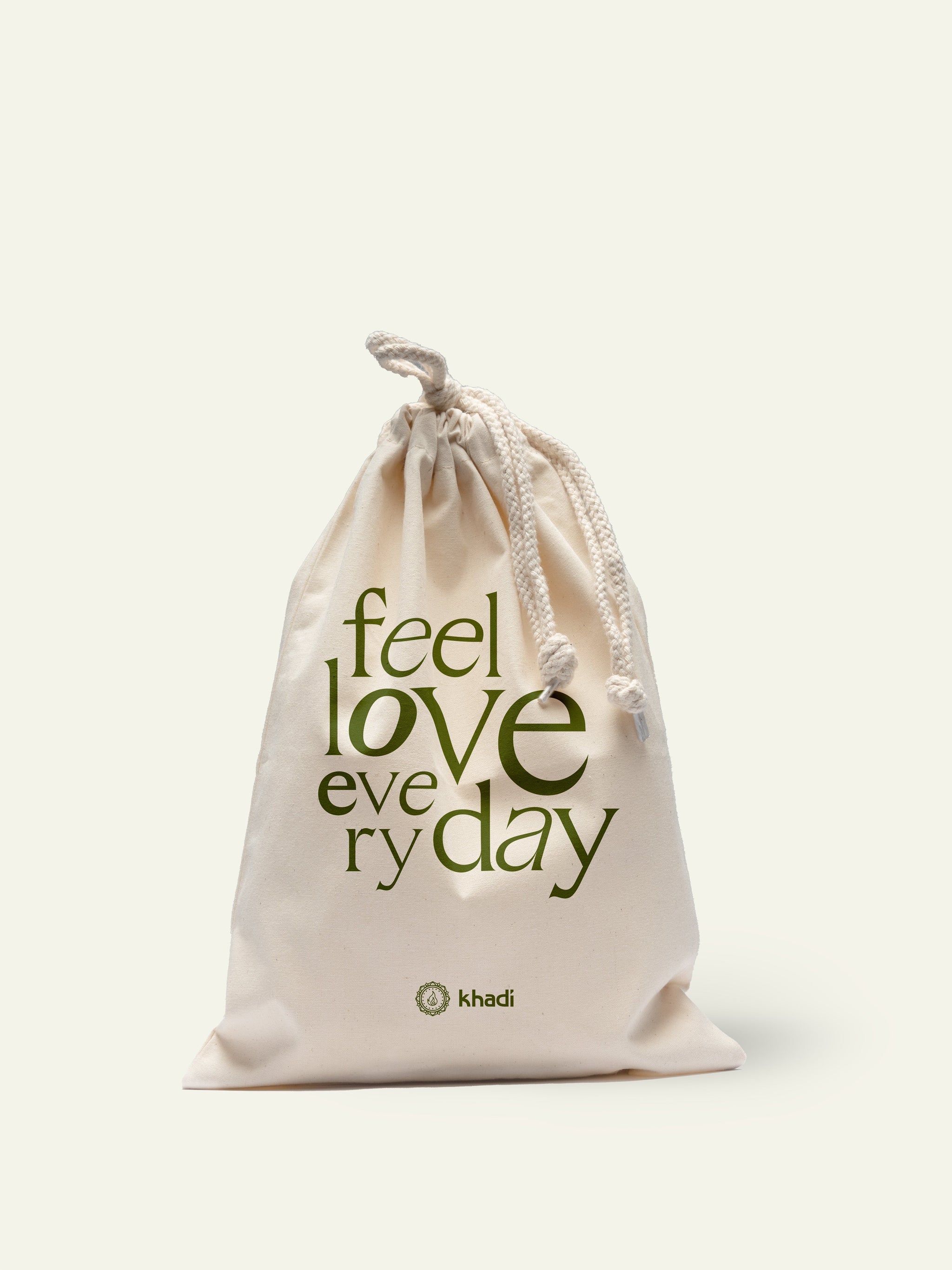khadi Beauty Bag Feel Love Every Day