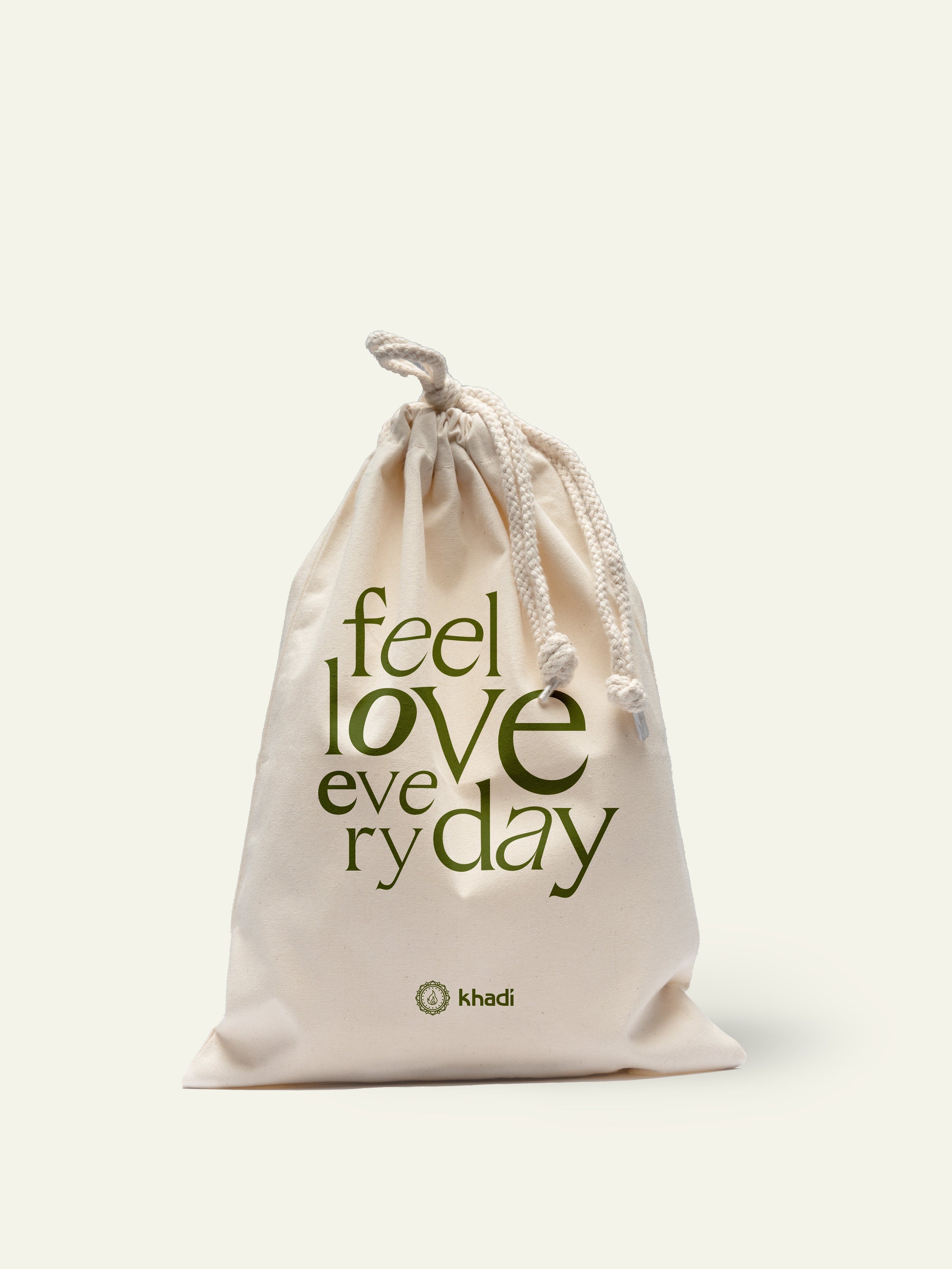 khadi Beauty Bag Feel Love Every Day