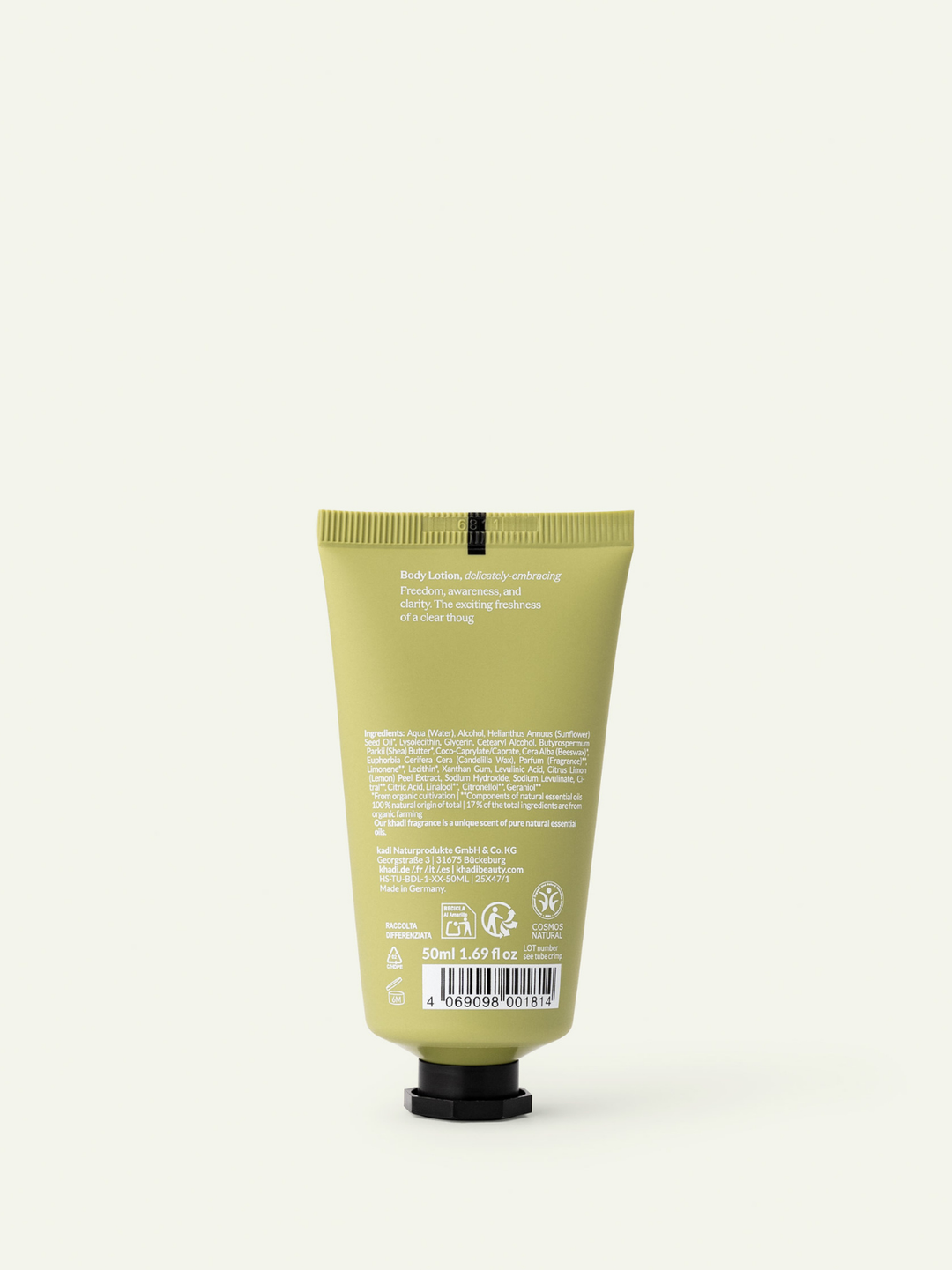 Crema Corporal Lemon Lime tamaño de viaje