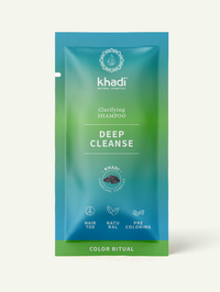 Sobre de champú Deep Cleanse.