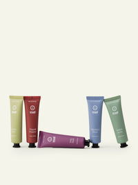 Set de Crema para manos versión mini, 5 variantes.