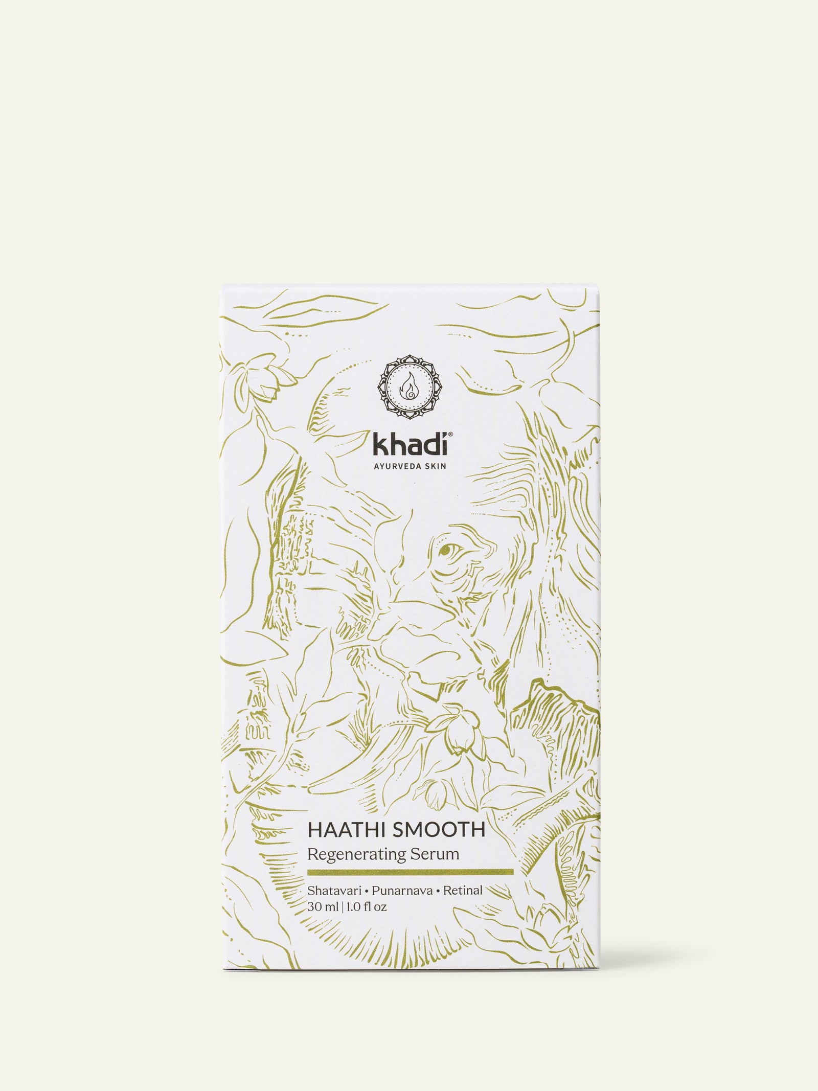 Empaque del Sérum regenerante Haathi Smooth