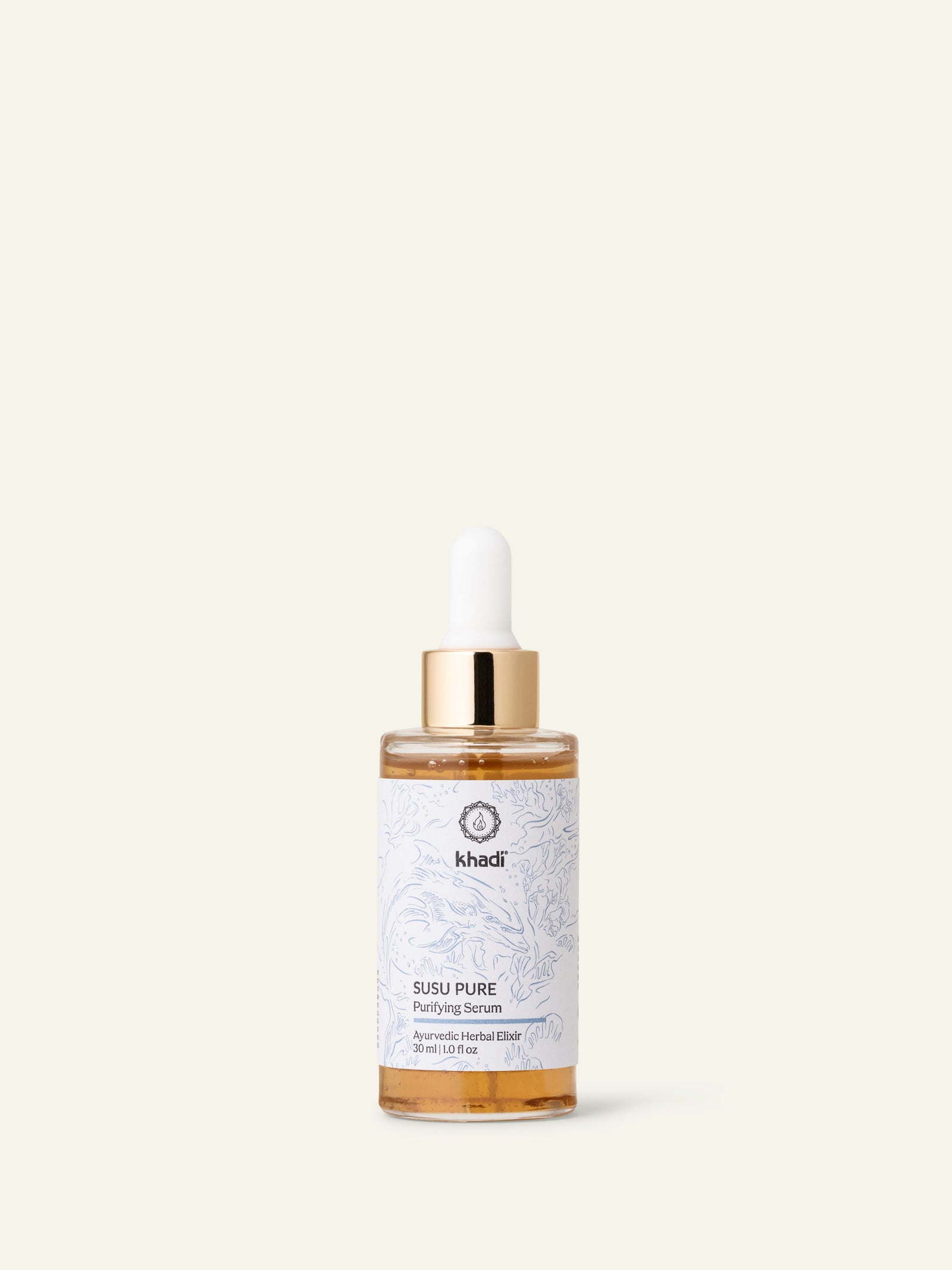 Botella del sérum purificante Susu Pure de khadi