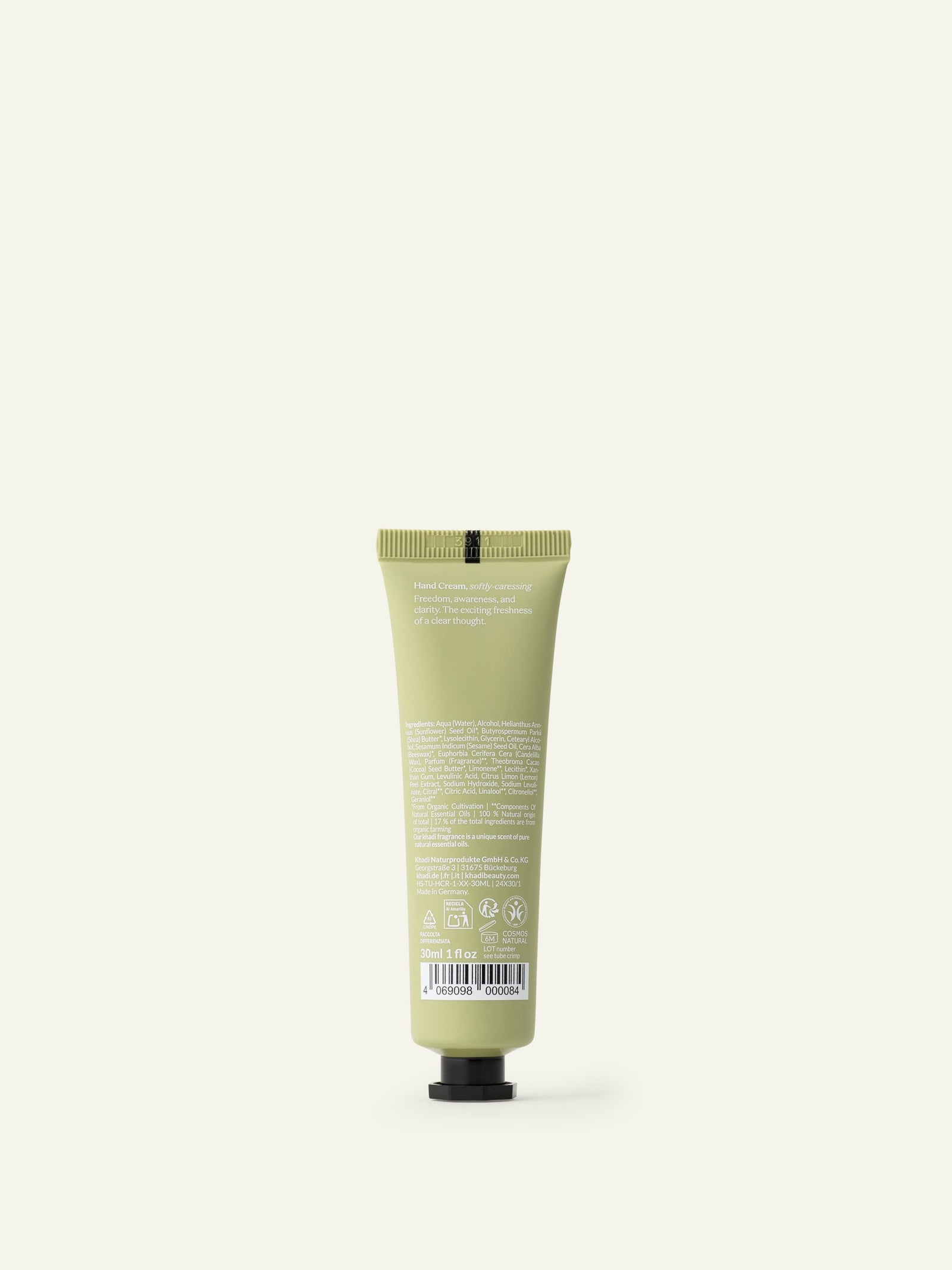 Crema de Manos Lemon Lime Tamaño de Lujo, 30ml