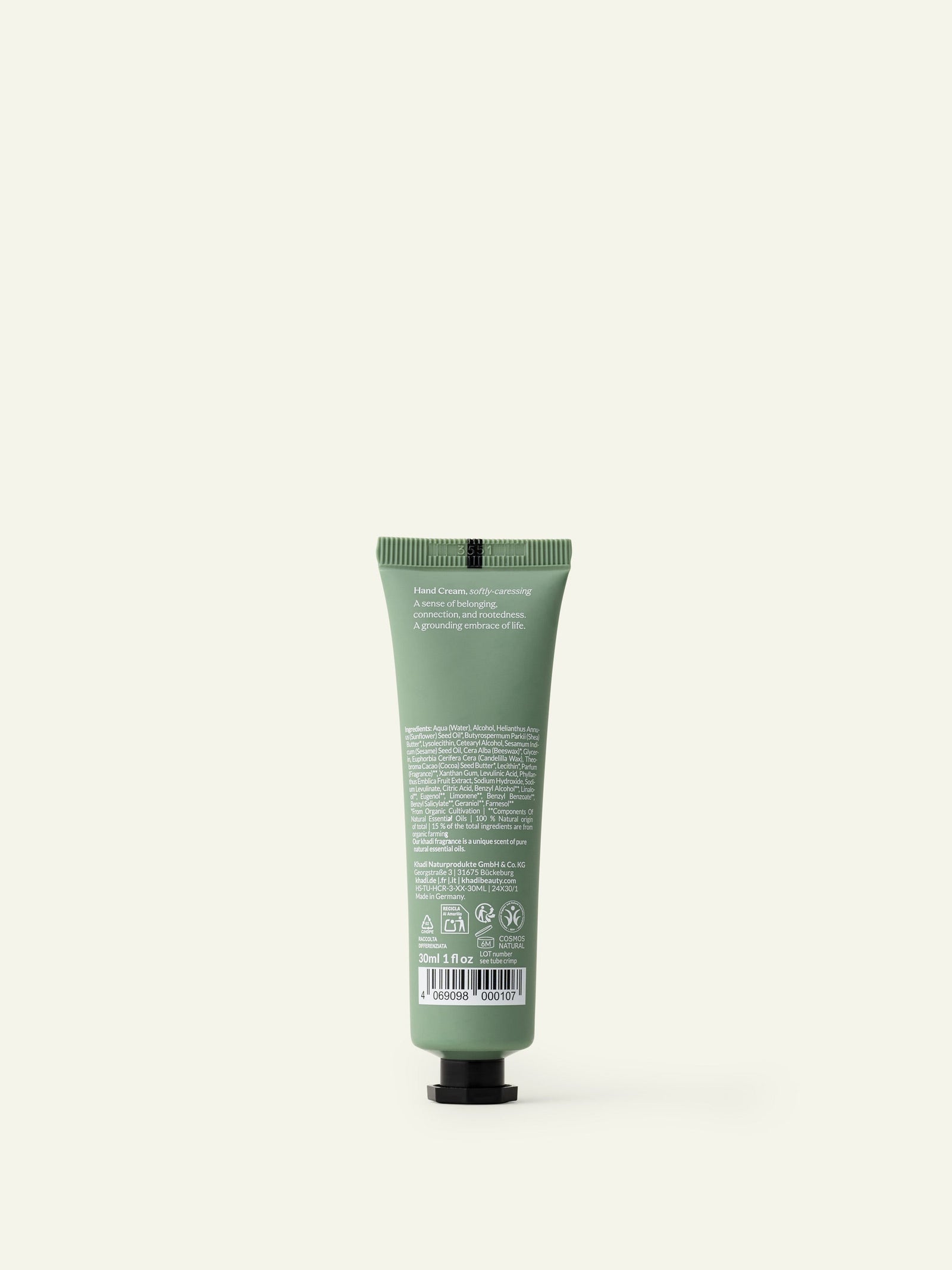 Crema de Manos Indian Amla Tamaño de Lujo, 30ml