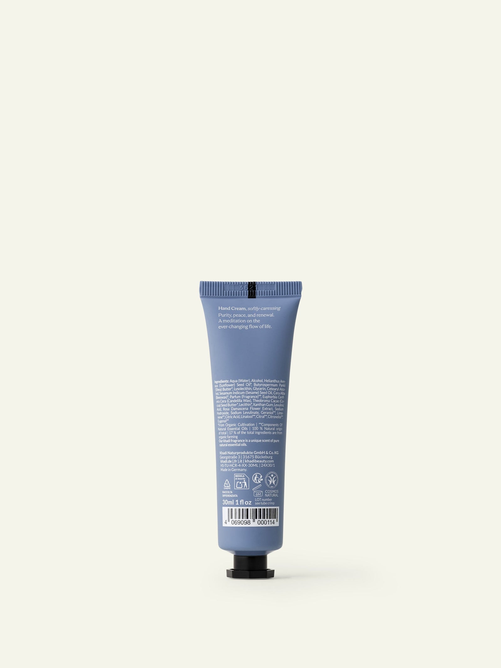 Crema de Manos Himalaya Rose Tamaño de Lujo, 30ml