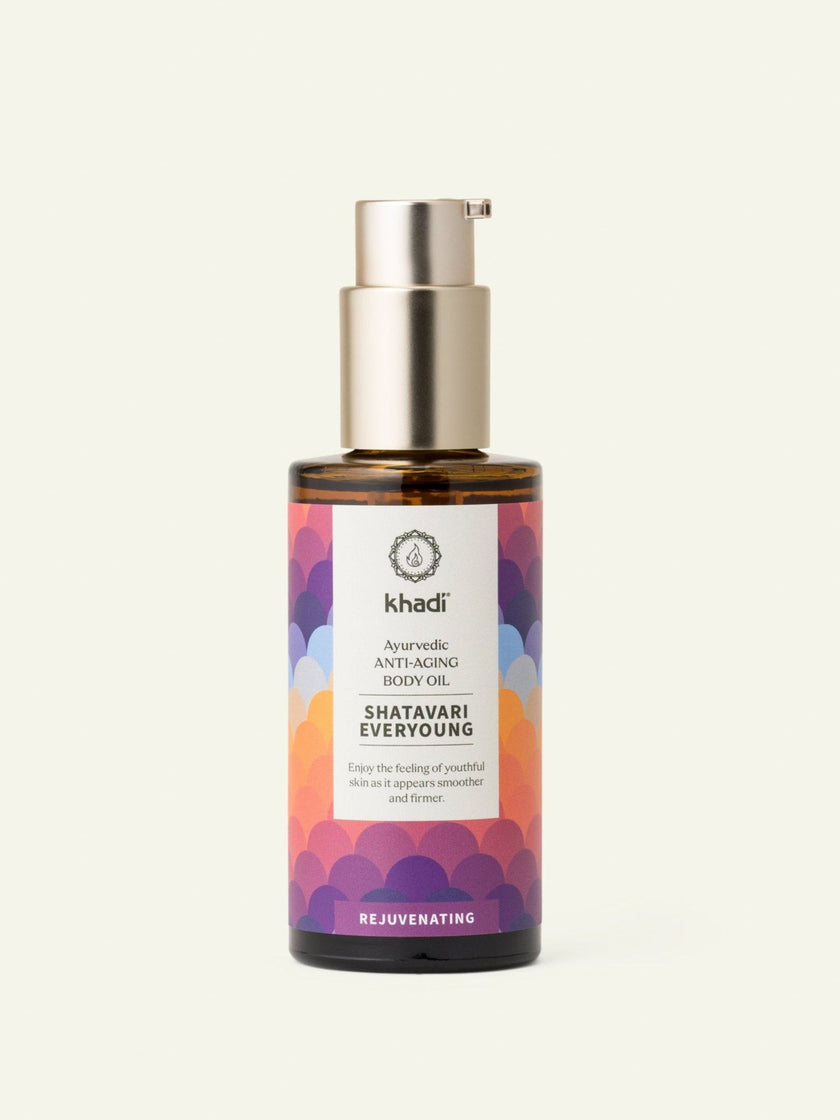 Imagen de frasco de Aceite Corporal Ayurvédico Shatavari Everyoung khadi.