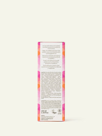 Imagen de empaque de Aceite Corporal Ayurvédico Pink Lotus Beauty, vista trasera.