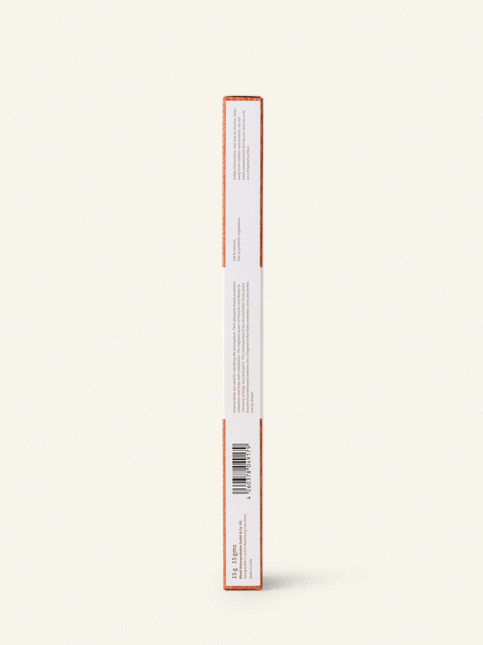 khadi Inner Journey Räucherstäbchen Seitenansicht Produktbild