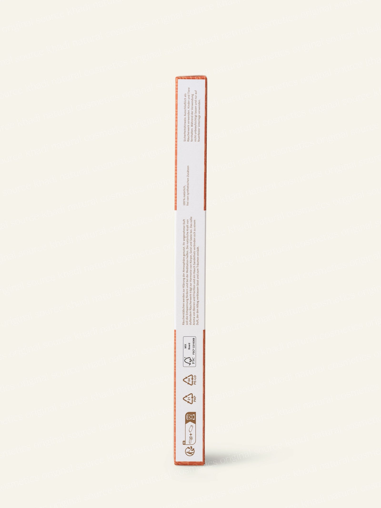 khadi Inner Journey Räucherstäbchen Seitenansicht Produktbild