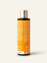 Champú khadi Orangle Vitality, botella vista trasera