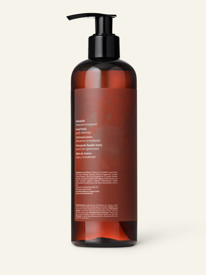 khadi Pippali Pepper Handwash Rückseite Produktbild