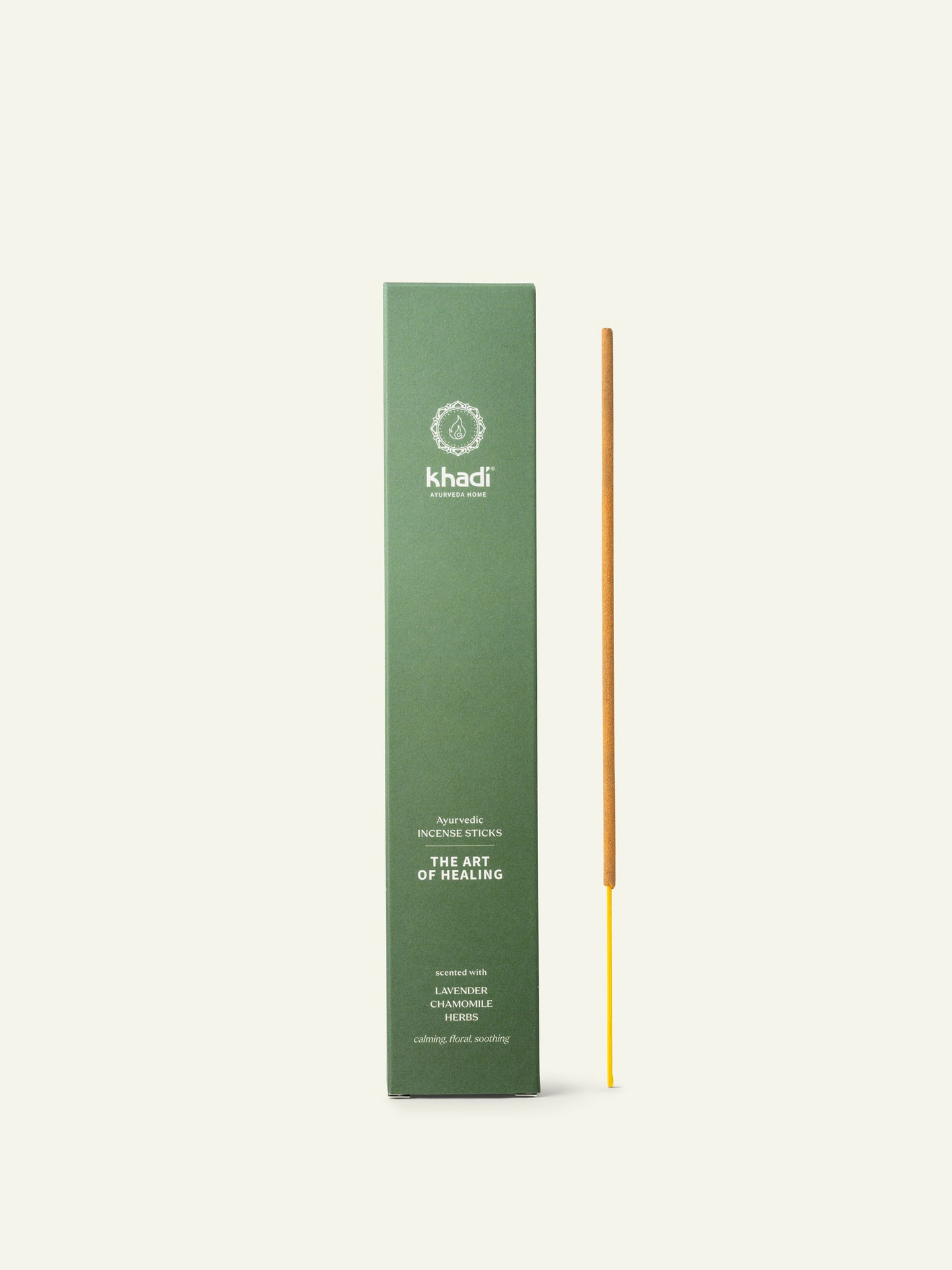 Imagen de incienso Ayurvédico khadi "The art of healing".