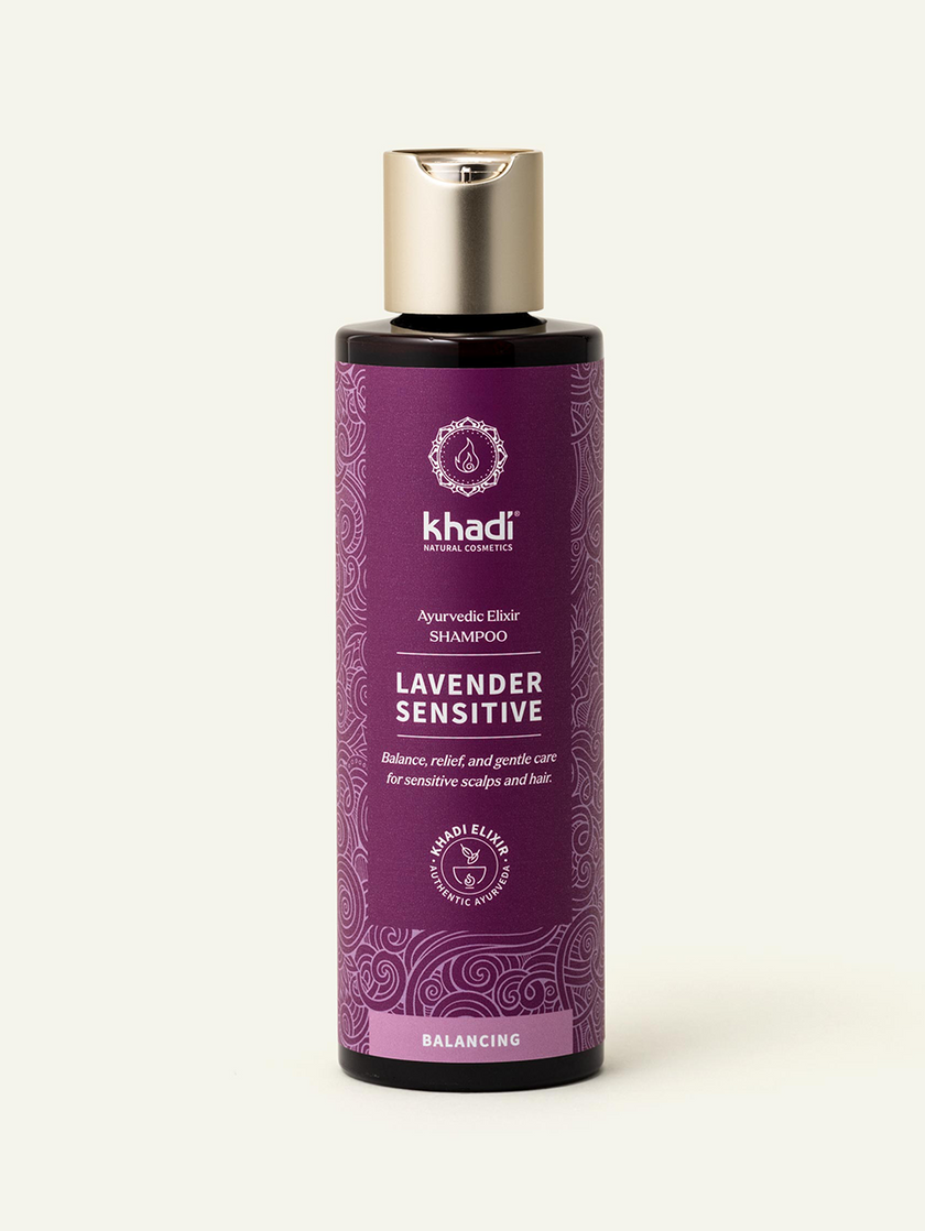 Champú elixir khadi Lavender Sensitive 