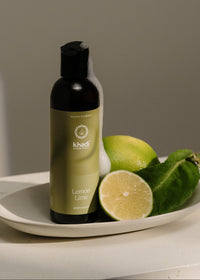 Imagen emocional de gel de ducha Lemon Lime Ayurveda Everyday.