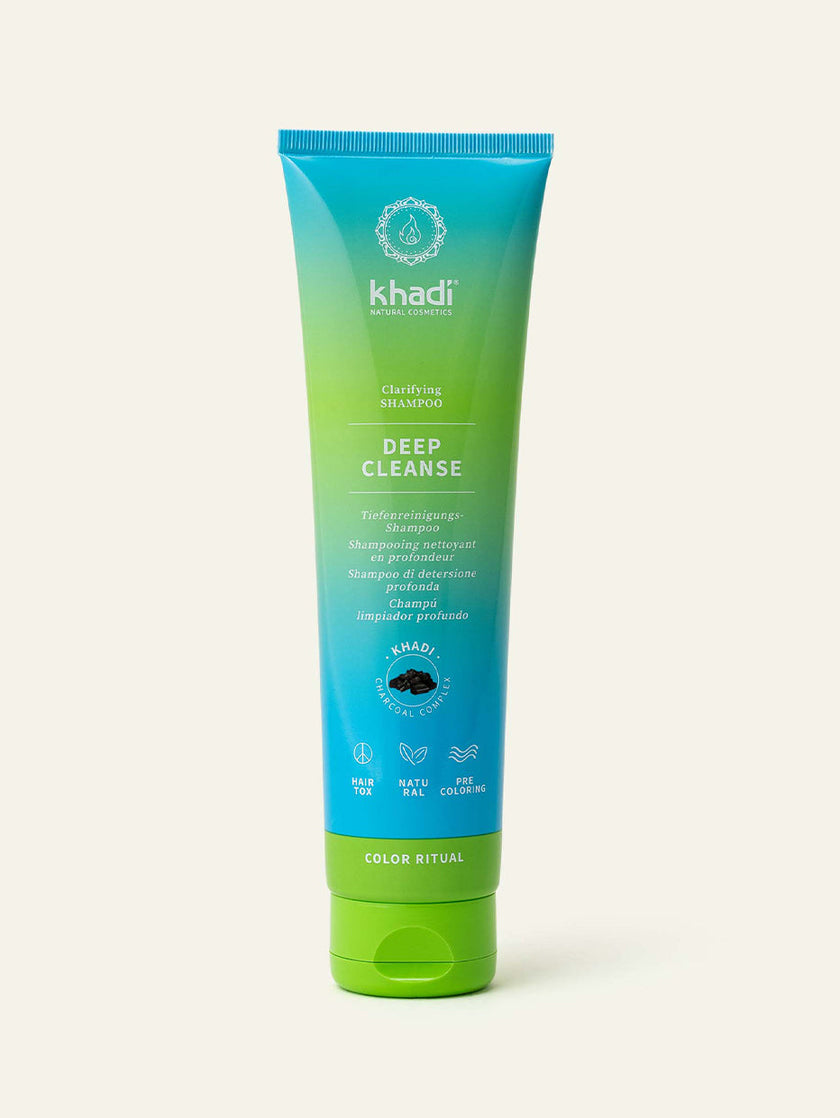 Botella de champú Deep Cleanse khadi