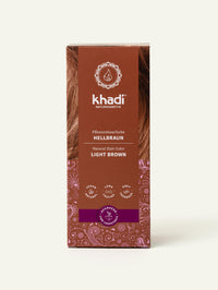khadi tinte vegetal castaño claro envase visto desde delante