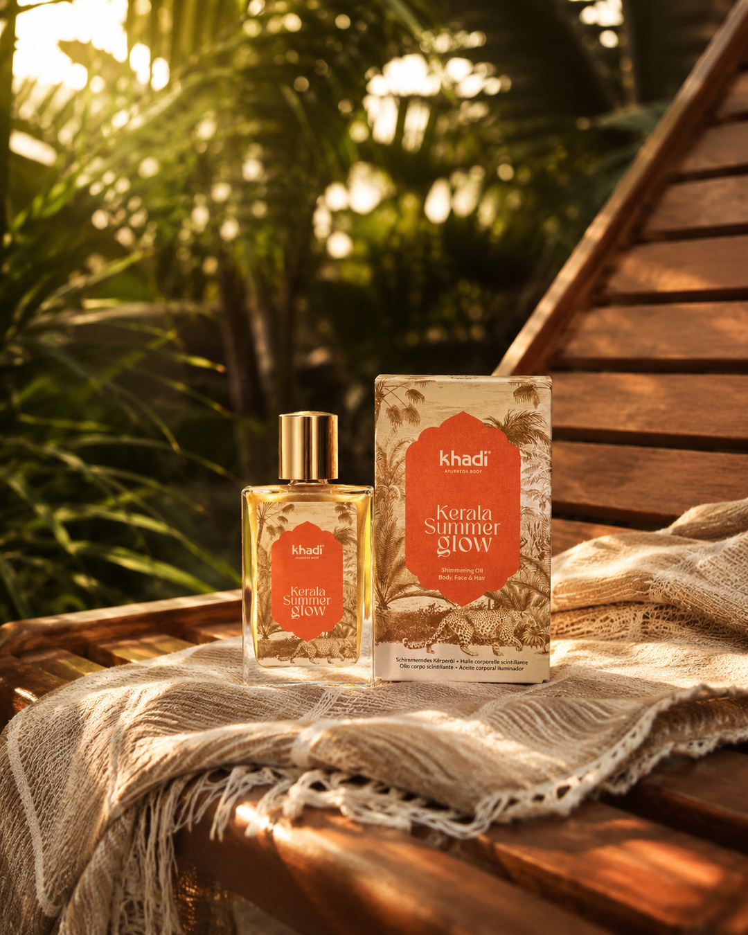 Kerala Summer Glow Shimmering Body Oil