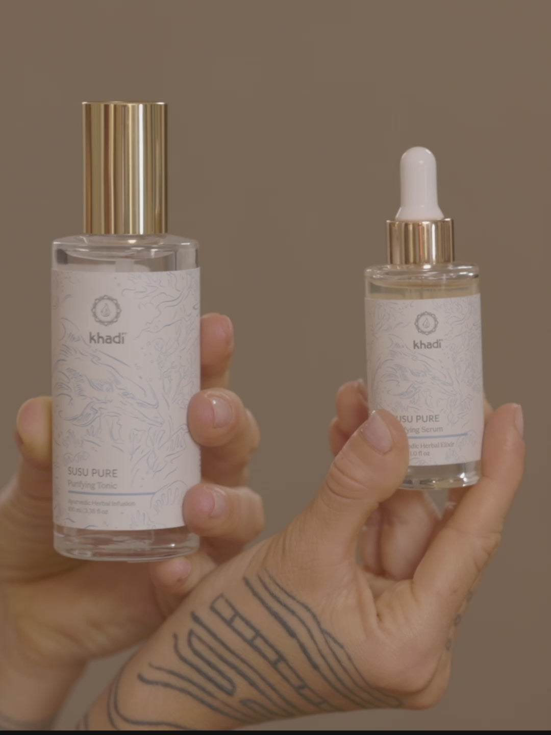 Video del duo purificante Susu Pure de khadi