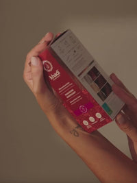 Vídeo del envase del tinte para el cabello khadi Mahagoni