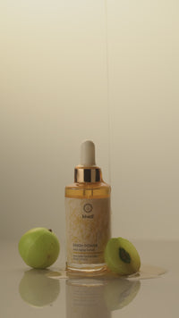 Video ilustrativo de la consistencia e ingredientes del Sérum Antiedad Singh Power.