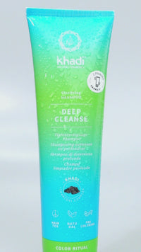 Video demonstrativo del champú Deep Cleanse khadi