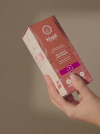 Vídeo sobre el tinte vegetal para el cabello khadi castaño claro