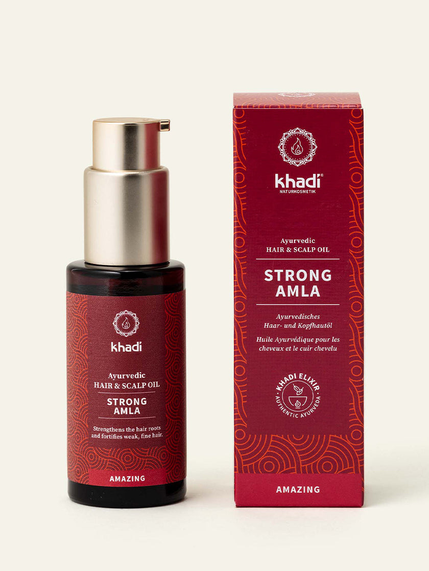 Aceite capilar Strong Amla con empaque